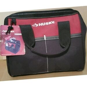 Red and Black Men's Bag